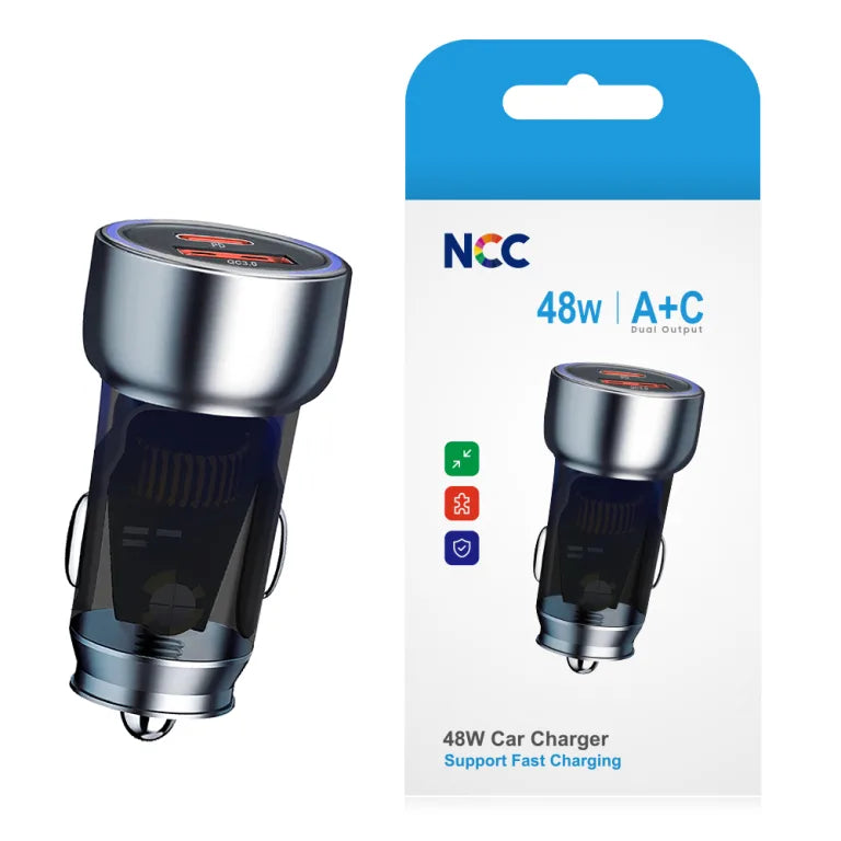 NCC 48W Car Charger R10 - Wholesale