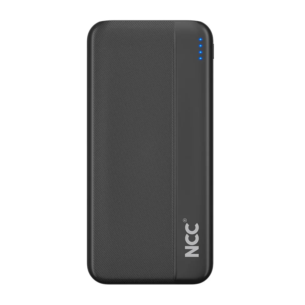 NCC BP10 10000mAh Slim Power Bank – Dual USB with Fast Charging