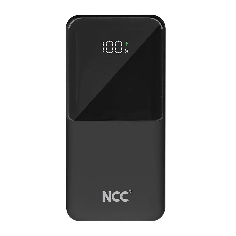 NCC BP11 10000mAh Power Bank – Triple Device Fast Charging with Smart Display