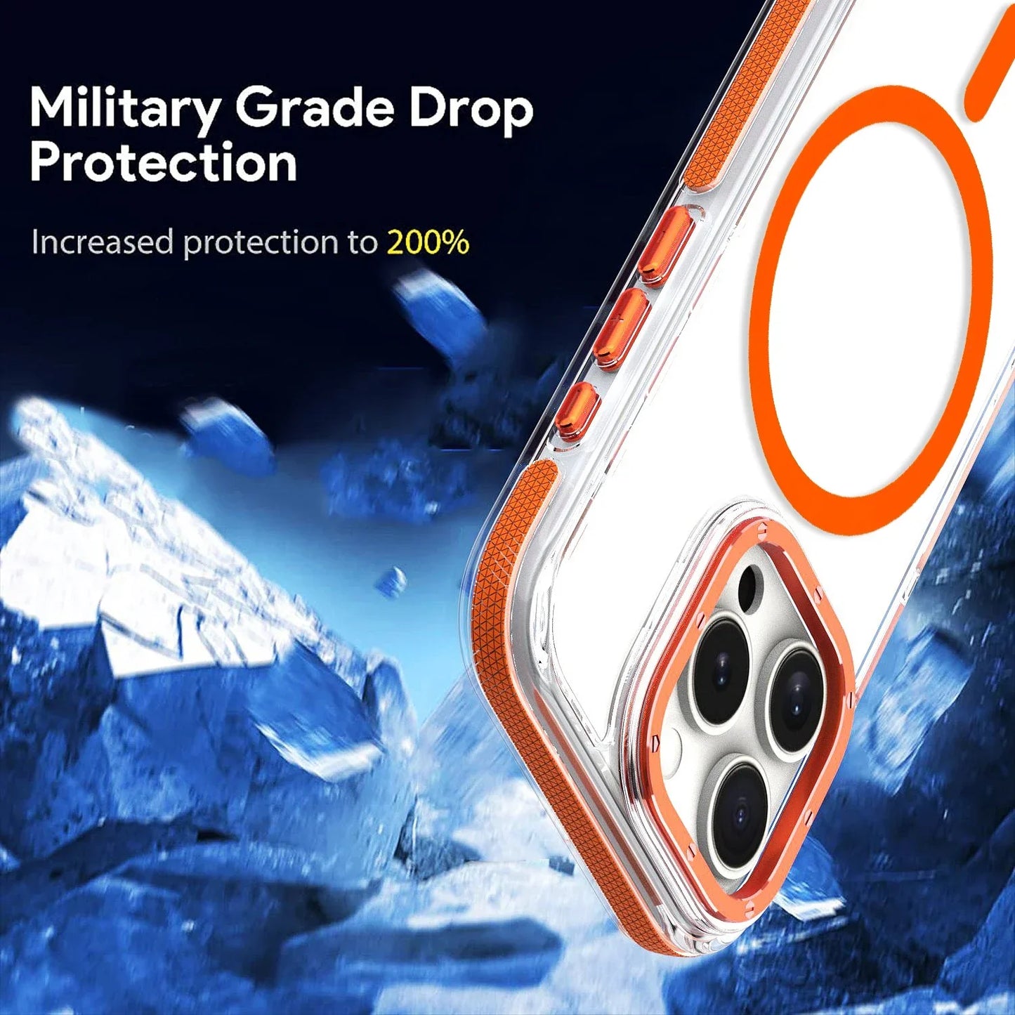 MagSafe® Magnetic Transparent Phone Case for iPhone