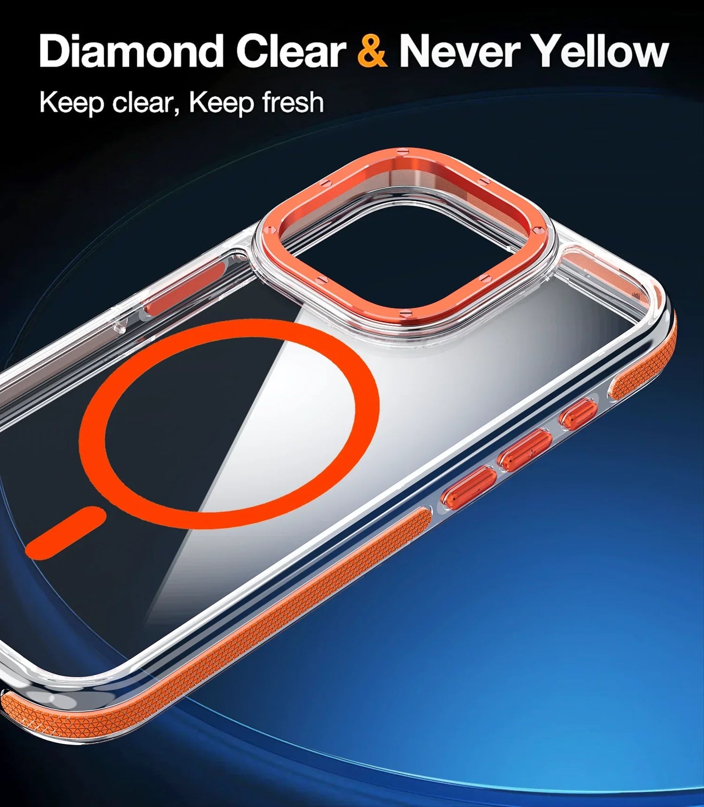 MagSafe® Magnetic Transparent Phone Case for iPhone