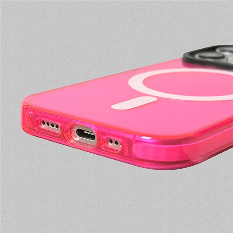 MagSafe® Neon Silicone Phone Case for iPhone