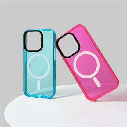 MagSafe® Neon Silicone Phone Case for iPhone